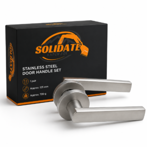 Stainless Steel Door Handle Set